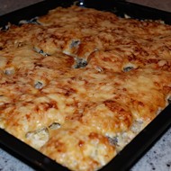 Запеканка с баклажанами и свининой