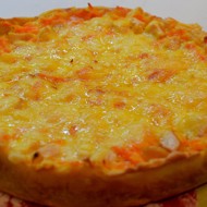 Запеканка с морковью и курицей