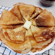 Заварные блины на кефире