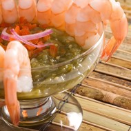 Зеленая сальса из томатилло и авокадо