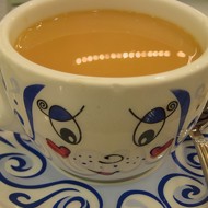 Зеленый чай на молоке