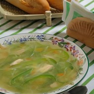 Зеленый овощной суп