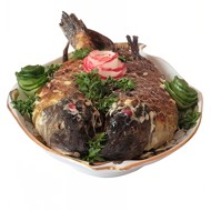 Жареная щука