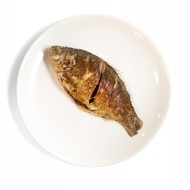 Жареный кобяйский карась