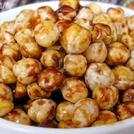 Жареный нут в соевой глазури