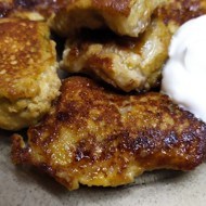 Жареные бананы в кляре из тыквенной муки