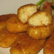 Жареные палочки из пшенной каши