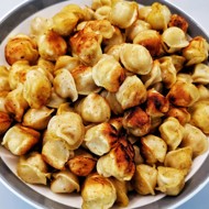 Жареные пельмени карри