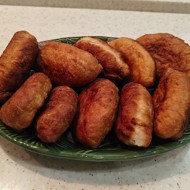 Жареные пирожки с картошкой