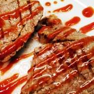 Жареный стейк из телятины