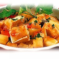 Жаркое из баранины со стручковой фасолью