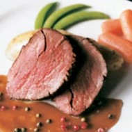 Жаркое с соусом из перца горошком