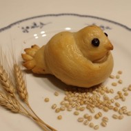 Жаворонки с шоколадом и бананом