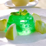 Желе из зеленых яблок