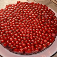 Желейный торт с печеньем