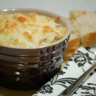 Жюльен  с говядиной и шампиньонами