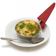 Жюльен с куриными потрохами и виноградом