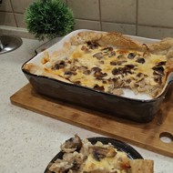 Жюльен в слоеном тесте