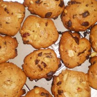 Золотистое ореховое печенье