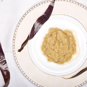 Баклажанная икра с кинзой