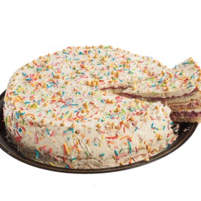 Бисквитный смородиновый торт