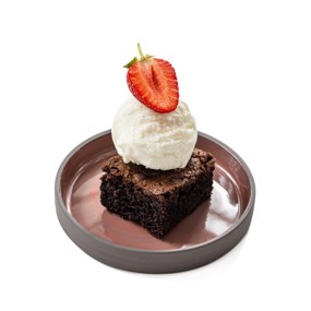 Брауни с шоколадным печеньем