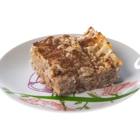 Чизкейк из лаваша с грушей