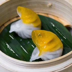 Дим-самы с картошкой и огурцами