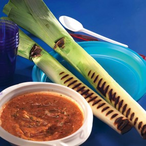 Гаспачо со снежным крабом