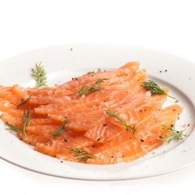 Слабосоленый лосось (гравлакс)