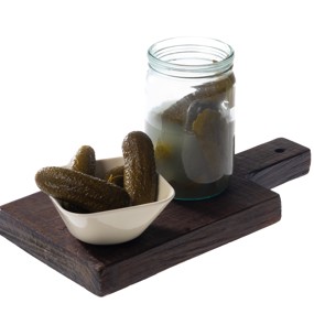 Хрустящие соленые огурцы