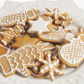 Имбирное печенье с глазурью