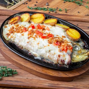 Караси в сметанном соусе