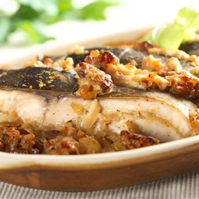 Карп, жаренный в сметане