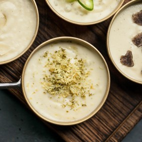 Картофельное пюре с лимоном и лаймом