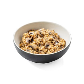 Каша из полбы с грибами