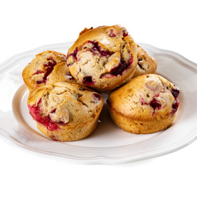 Клюквенные маффины