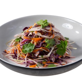 Коулсло с апельсиновой заправкой