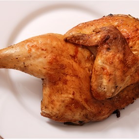 Курица на гриле в цитрусовом соусе с медом