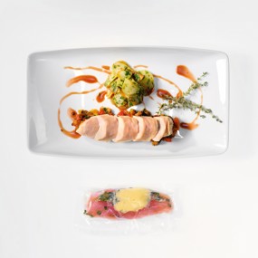 Курица с рататуем