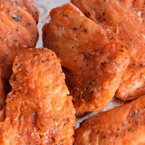 Курица в абрикосовой глазури на гриле