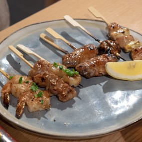 Кусияки-сет с соусом терияки