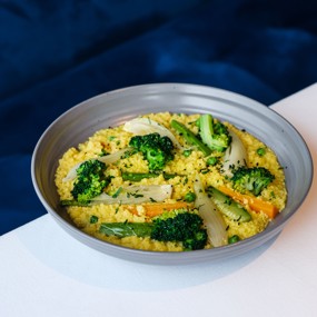 Кускус с овощами и фенхелем