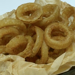 Луковые кольца в пивном кляре