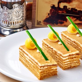 Медовик из ресторана «Гранд Европейский Экспресс»