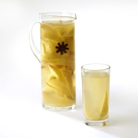 Медовый компот с грушами и пряностями