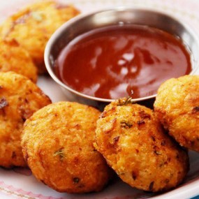 Морковные котлеты с фасолью