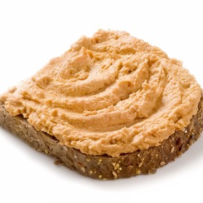 Паштет из белой фасоли, перца и рикотты