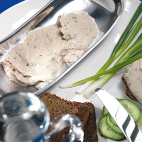 Паштет из копченой скумбрии