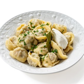 Пельмени с мясом